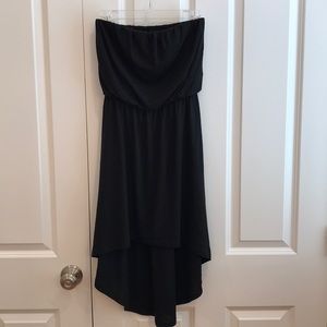 NWOT Express Hi Lo Strapless Dress